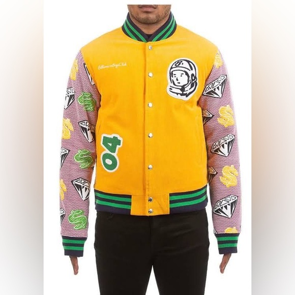 BILLIONAIRE BOYS CLUB BBC LUCKY JACKET OLD GOLD - Picture 1 of 6